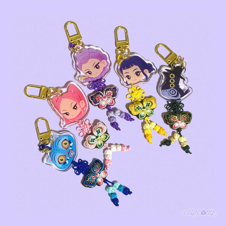 acrylic charms